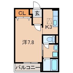 プルメリアの物件間取画像